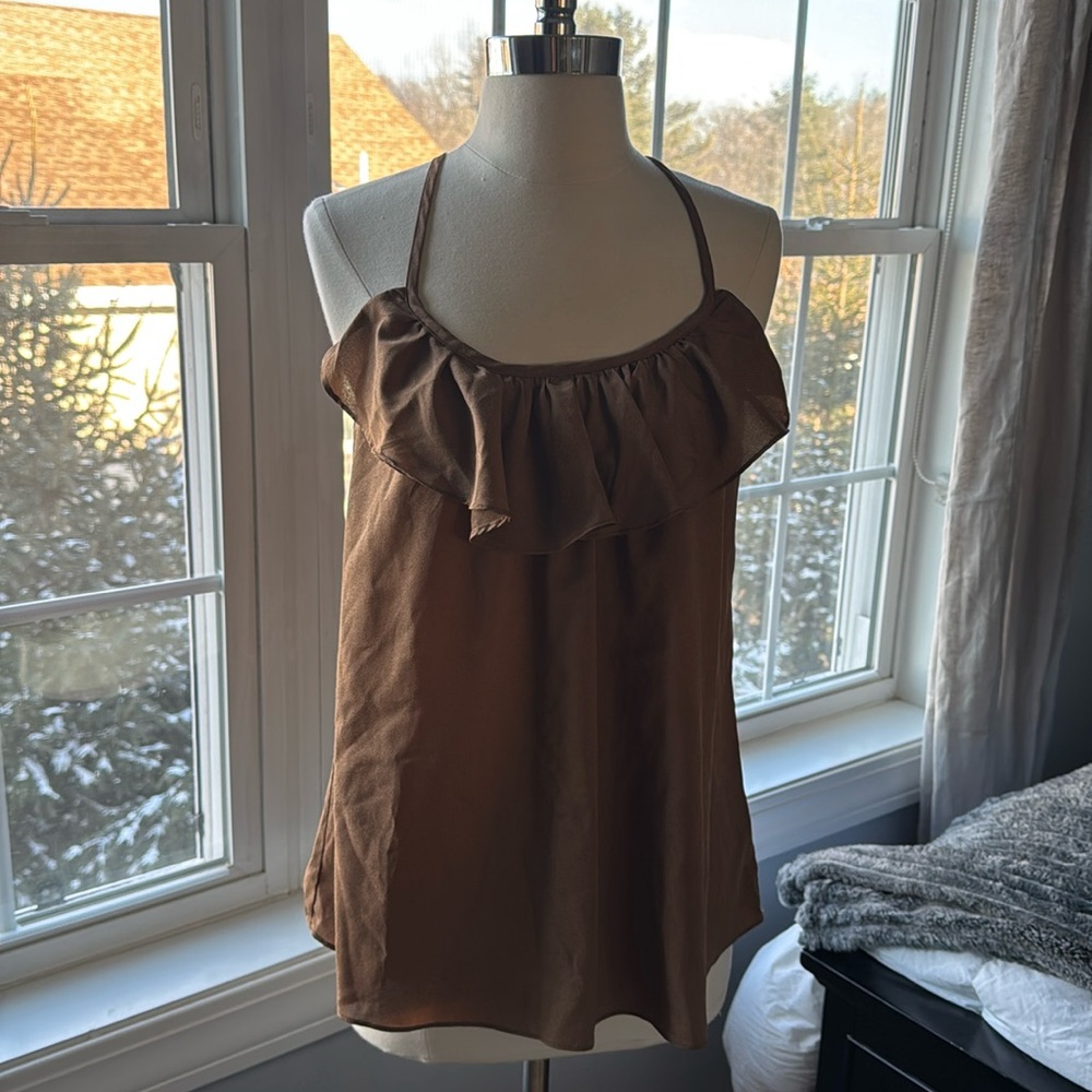 Francesca Brown Top size small